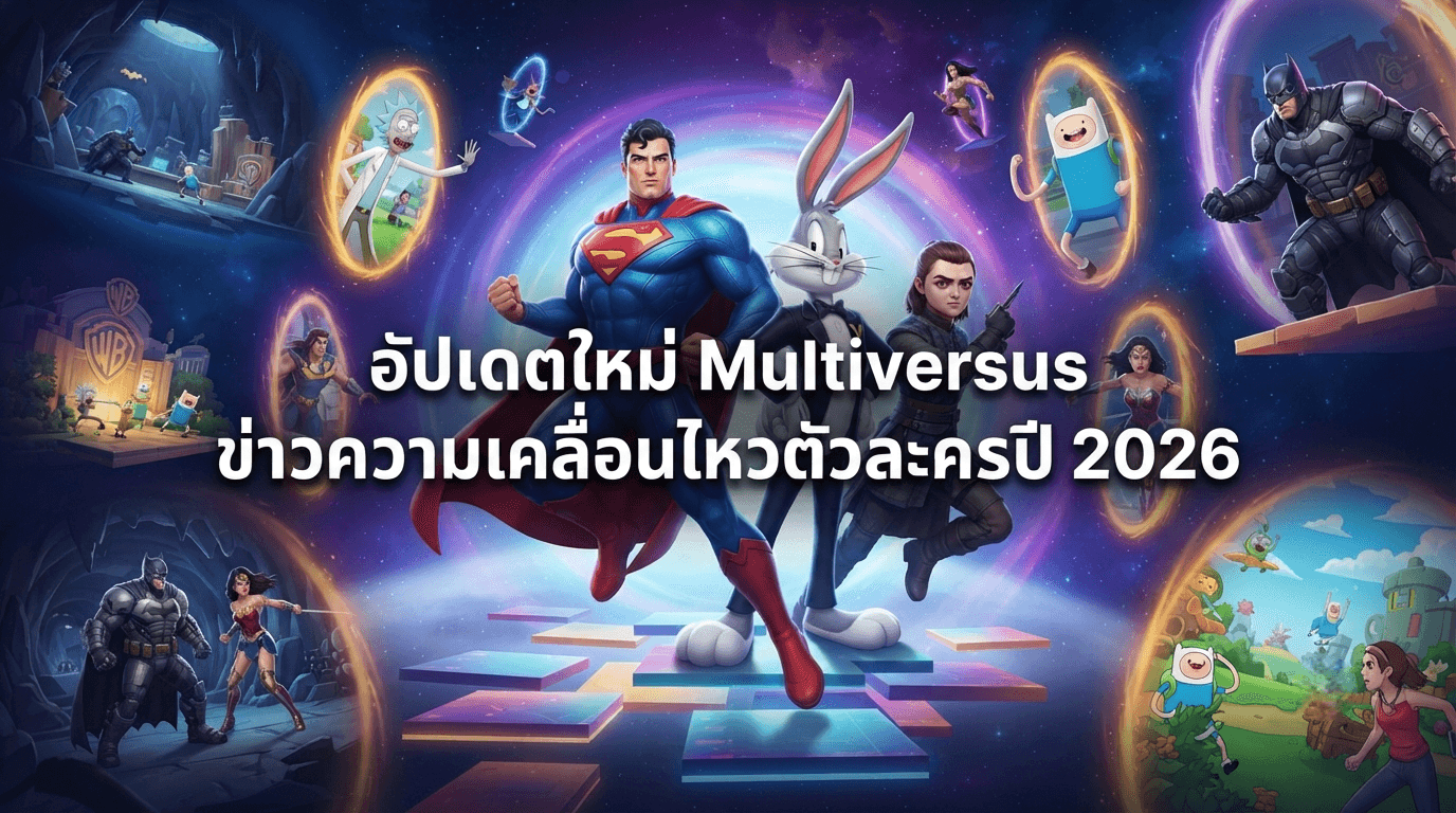 อัปเดตใหม่ Multiversus ข่าวความเคลื่อนไหวตัวละครปี 2026