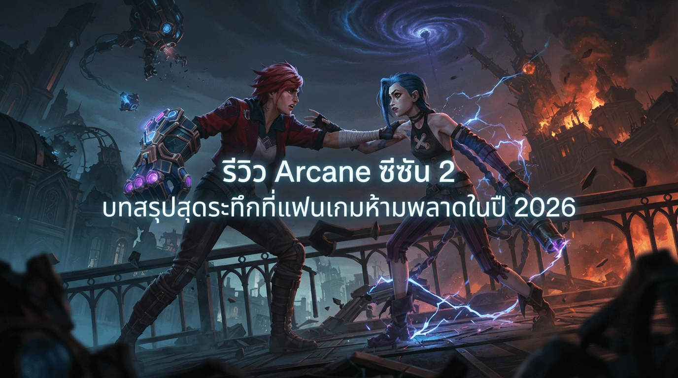 รีวิว Arcane ซีซัน 2 บทสรุปสุดระทึกที่แฟนเกมห้ามพลาดในปี 2026