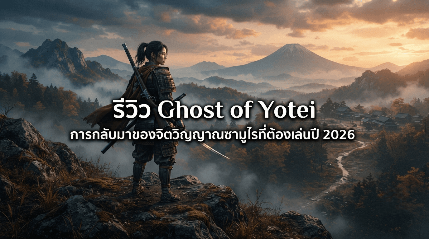 รีวิว Ghost of Yotei การกลับมาของจิตวิญญาณซามูไรที่ต้องเล่นปี 2026