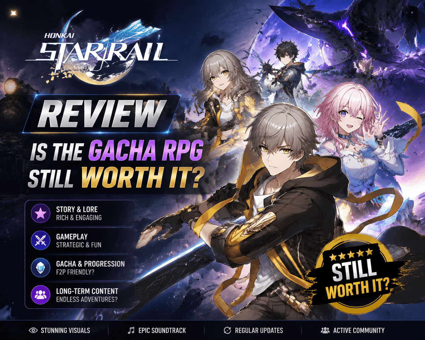 Honkai Star Rail Review เกมกาชา RPG นี้ยังน่าเล่นไหมปี 2026