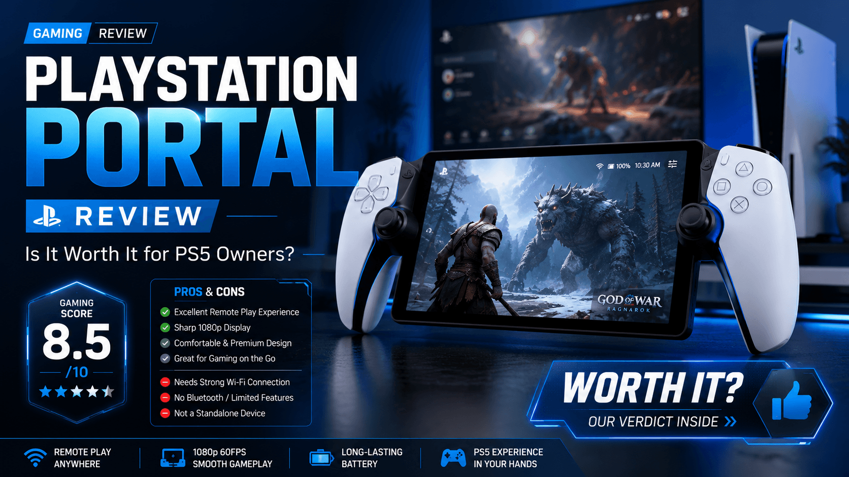 PlayStation Portal Review อุปกรณ์ที่สายคอนโซลต้องมีจริงไหม